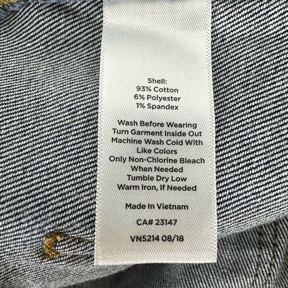 Talbots Denim Skirt size 6 - Picture 6 of 6